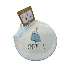 Rae Dunn Disney Princess Cinderella Side Plate Set of 4 NWT Kitchen Dinnerware